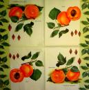 123 Lemons,  Oranges - 3-ply (grün) - Ihr - Tassotti Design